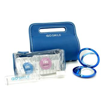 Travel Set: 6x Whitening Ampoules + 7x Touch Up Ampoules + Toothbrush + Mirrored Compact GoSmile Image