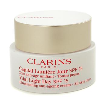 Vital Light Day SPF 15 Illuminating Anti-Ageing Cream Clarins Image