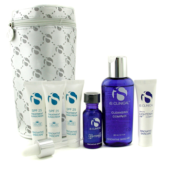 Hyperpigmentation Travel Kit: Cleansing Complex + Lightening Complex + Lightening Serum + Treatment Sunscreen