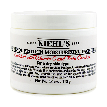 Panthenol Protein Moisturizing Face Cream ( Super Size; Labels Texture Different From Regular Size Kiehls Image