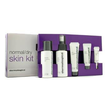 Normal/ Dry Skin Kit: Cleanser + Toner +  Smoothing Crm + Exfoliant + Eye Reapir + 2x Sample