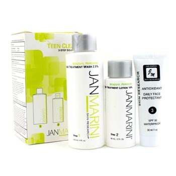 Teen Clean 10% Set: Skin Wash 119ml/4oz + Acne Treatment Lotion 60ml/2oz + Protectant 30ml/1oz