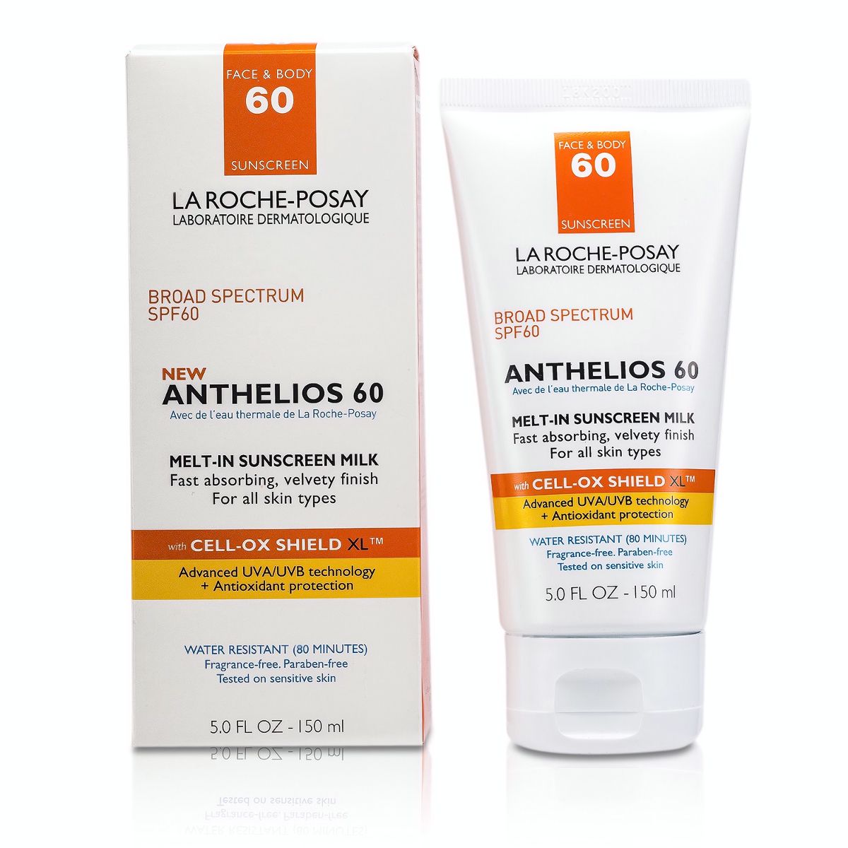 Anthelios 60 Melt-In Sunscreen Milk (For Face  Body) (Box Slightly Damaged) La Roche Posay Image