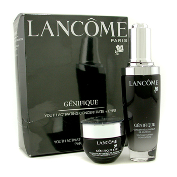 Genifique Partners Coffret: Youth Activating Concentrate + Eyes (Made in USA) Lancome Image
