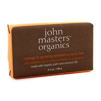 Orange & Ginseng Exfoliating Body Bar John Masters Organics Image