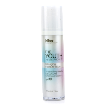 The Youth As We Know It Anti-Aging Moisture Lotion SPF 30 (Exp. Date 01/2013)