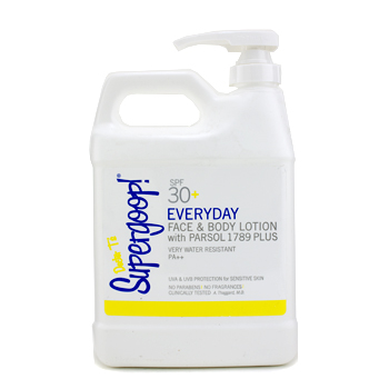 Everyday Face & Body Lotion SPF30+ - For Sensitive Skin (Salon Size) (Expiry Date: 01/2013) Supergoop Image