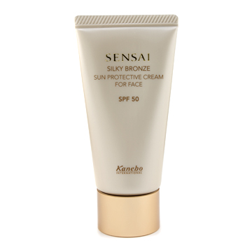Sensai Silky Bronze Sun Protective Cream For Face SPF 50 Kanebo Image