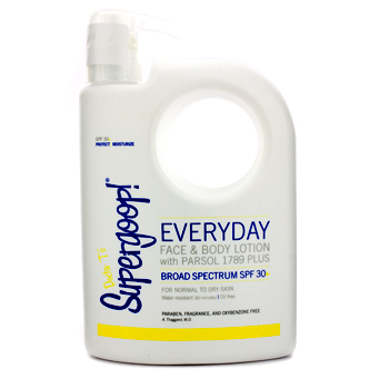 SPF30+ Everday Face & Body Lotion (For Normal to Dry Skin) Supergoop Image