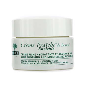 Creme Fraiche De Beaute Enrichie 24HR Soothing And Moisturizing Rich Cream (Dry to Very Dry Sensitive Skin) Nuxe Image