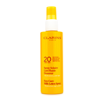 Sun Care Milk-Lotion Spray Moderate Protection UVB/UVA 20 Clarins Image