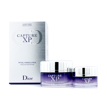 Capture XP Wrinkle Expert Face & Eyes Ritual Set: Creme 50ml + Eye Creme 15ml Christian Dior Image