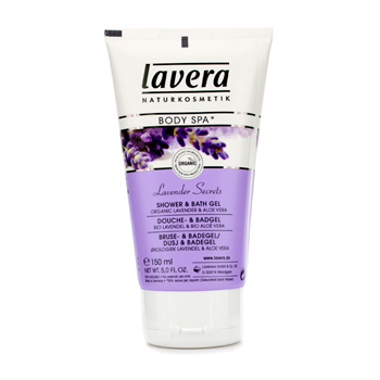 Body SPA - Shower & Bath Gel Lavender - Aloe Vera Lavera Image