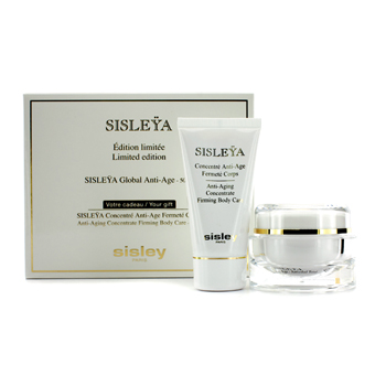 Sisleya Kit: Sisleya Global Anti-age Cream 50ml + Sisleya Anti-aging Concentrate Firming Body Care 50ml