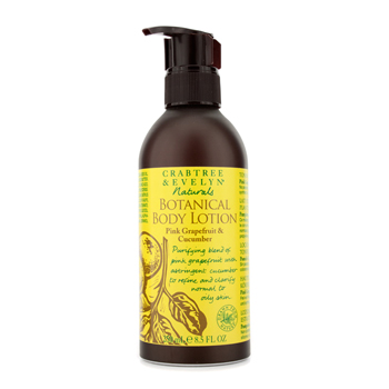 Botanical Body Lotion - Pink Grapefruit & Cucumber (For Normal to Oily Skin) Crabtree & Evelyn Image