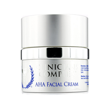 AHA Facial Cream Clinicians Complex Image