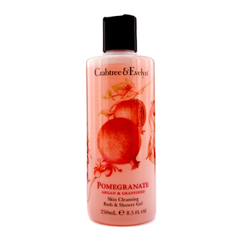 Pomegranate Argan & Grapeseed Bath & Shower Gel Crabtree & Evelyn Image