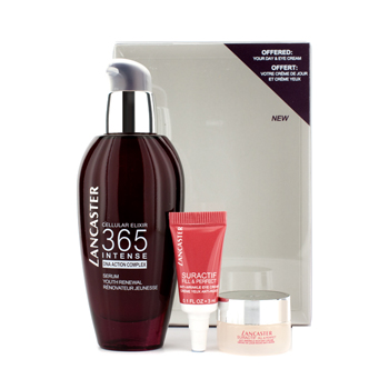 Promotion Set: 365 Cellular Elixir Intense Serum 50ml + Rich Cream + Eye Cream Lancaster Image