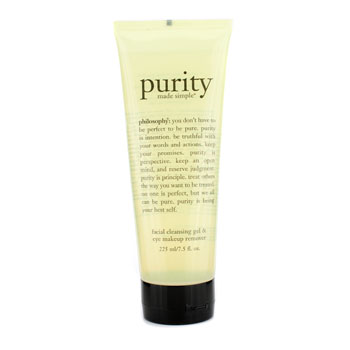 Purity Made Simple Facial Cleansing Gel & Eye Makeup Remover Philosophy Image