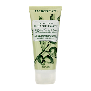 Super Nourishing Body Cream with Olive Leaf Extract Durance Image