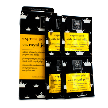 Express Gold Firming & Regenrating Mask with Royal Jelly Apivita Image