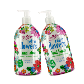 Retro Flowers Hand Lotion Duo Pack Cath Kidston Image