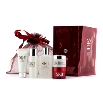 SK II Promothion Set: Facial Treatment Clear Lotion 40ml + Cellumination Mask-In Lotion 30ml + Gentle Cleaner 20g + Stempower 15g +  Cleansing Cream 15g + Skin Signature 3D Redefining Mask SK II Image