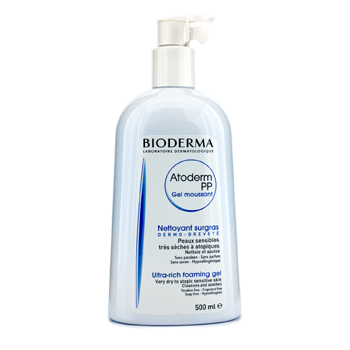 Atoderm PP Ultra-Rich Foaming Gel (For Very Dry to Atopic Sensitive Skin) 37286 Bioderma Image