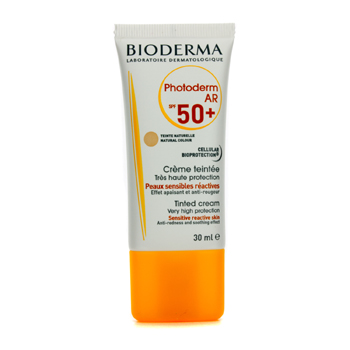 Photoderm AR Very High Protection Tinted Cream SPF50+ (Natural Colour) - For Sensitive Reactive Skin Bioderma Image