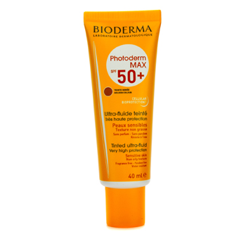 Photoderm Max Very High Protection Tinted Ultra Fluid SPF50+ (Teinte Doree Golden Colour) - For Sensitive Skin 79085