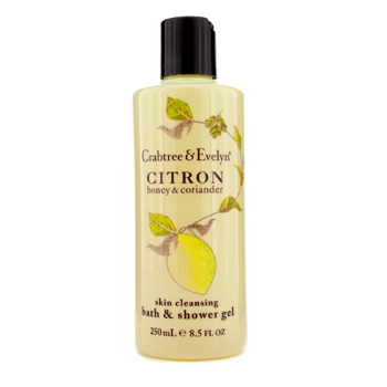 Citron Honey & Coriander Skin Cleansing Bath & Shower Gel Crabtree & Evelyn Image