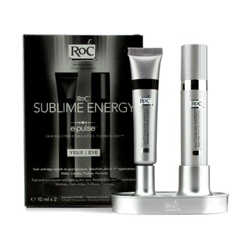 Sublime Energy Eye Cream Set: E-Pulse Concentrate 10ml + Activating Moisturiser 10ml ROC Image