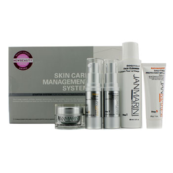 Starter System Skin Care Management System (For Normal/Combination Skin): Cleanser + Face Protectant + Serum + Lotion + Cream