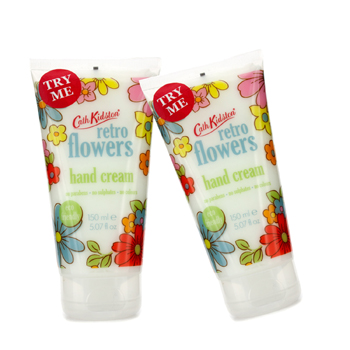 Retro Flowers Hand Cream Duo Pack Cath Kidston Image
