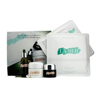 The Destination Collection: Soft Cream 30ml + Serum 15ml + Eye Concentrate 15ml + Facial Mask 17g La Mer Image