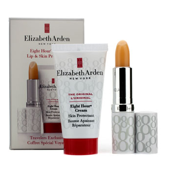 Eight Hour Cream Set: Skin Protectant 30ml + Lip Protectant Stick SPF 15 Elizabeth Arden Image