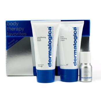 Body Therapy Favorites: Conditioning Body Wash + Body Hydrating Cream + Stress Relief Treatment Oil Dermalogica Image