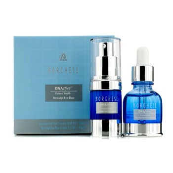 DNActive Future Youth Resculpt Eye Duo: Resculpt Eye Duo Essence 20ml/0.67oz + Resculpt Eye Duo Creme 15g/0.5oz Borghese Image