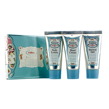 Blossom Travel Kit: Hand Cream 30ml + Shower Gel 30ml + Body Lotion 30ml Cath Kidston Image