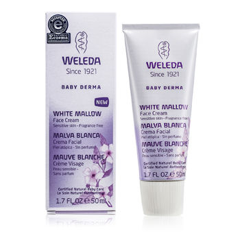 Baby Derma White Mallow Face Cream - Fragrance Free (For Sensitive Skin) Weleda Image