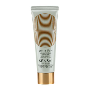 Sensai Silky Bronze Cellular Protective Cream For Face SPF 15 Kanebo Image