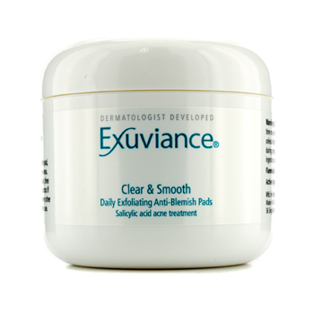 Clear & Smooth Daily Exfoliating Anti-Blemish Pads (For Oily/ Acne Prone Skin) Exuviance Image
