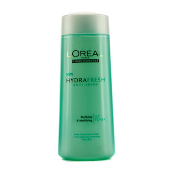Dermo-Expertise Hydrafresh Anti-Shine Purifying & Mattifying Icy Toner (For Shiny Skin) LOreal Image