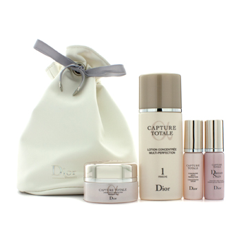 Capture Totale Set: Concentrated Lotion 50ml + Creme 15ml + Serum 7ml + Dream Skin 7ml + Bag Christian Dior Image