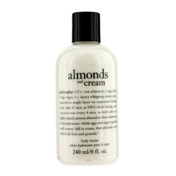 Almonds And Cream Body Lotion Philosophy Image