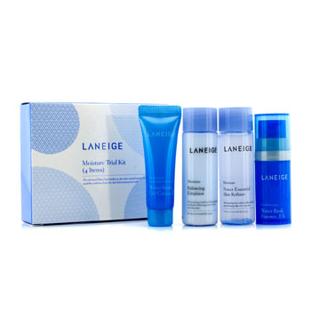 Moisture Trial Kit: Skin Refiner 25ml + Balancing Emulsion 25ml + Essence 10ml + Gel Cream 10ml Laneige Image