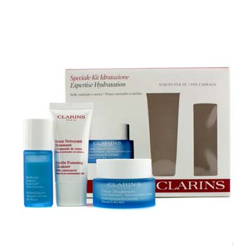 Expertise Hydratation Set: HydraQuench Cream + Foaming Cleanser + HydraQuench Bi-Phase Serum Clarins Image