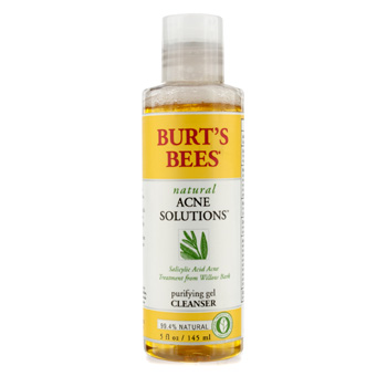 Natural Acne Solution Purifying Gel Cleanser Burts Bees Image