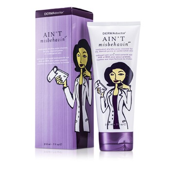 Aint Misbehavin Medicated AHA/BHA Acne Cleanser (For Oily Blemish-Prone or Combination Skin)