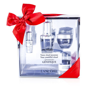 Advanced Genifique (Your Youthful Ritual) Set: Concentrate 30ml + Cream 15ml + Yeux Light-Pearl 5ml + Eye Cream 5ml Lancome Image